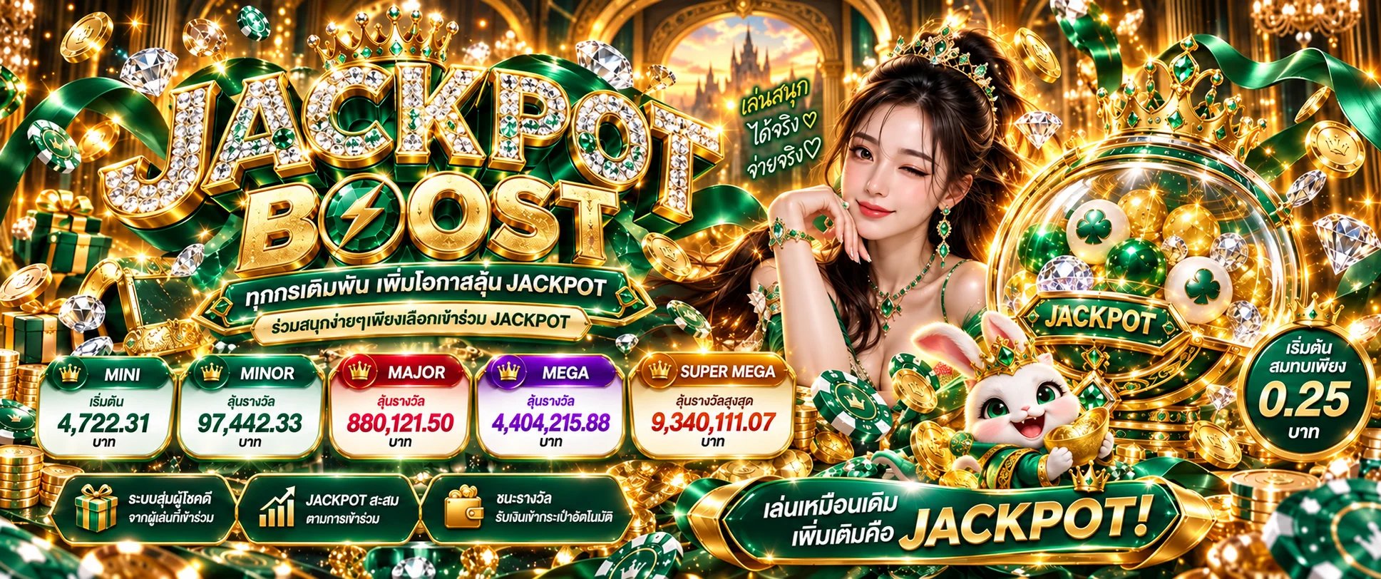 สล็อตออนไลน์ HUAY488 และแจ็กพอตหลายระดับ