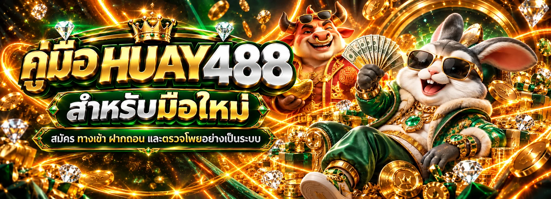 HUAY488 คู่มือมือใหม่ สมัคร ทางเข้า ฝากถอน ตรวจโพย